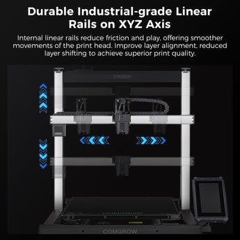 Comgrow T500 Large 3d Printer 7" Klipper Direct Drive Xyz Linear Rails 500*500*500mm - SOVOL Offical Website