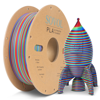 #sovol filament color_Matte Red Green Blue