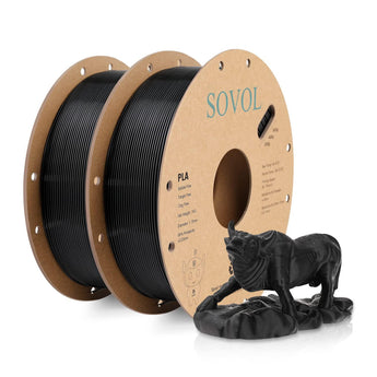 Sovol Black/White/Gray/Blue PLA 3D Printing Filament 2KG (4.4lbs) - SOVOL