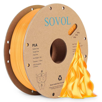 Sovol Silk PLA 3D Printing Filament Single/Dual/Tri/Rainbow Colors 1.75mm - SOVOL