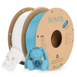 Sovol 3D Printer PLA Filament White Blue