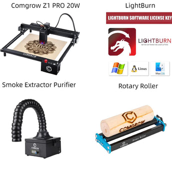 Big sales 🔥 Comgrow Z1 PRO 20W Desktop Diode Laser Cutting Engraving Machine - SOVOL