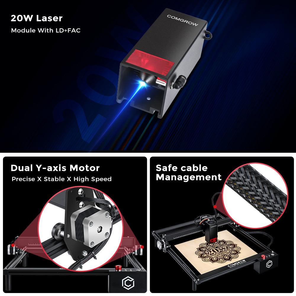 Sovol Comgrow Z1 PRO 20W Desktop Laser Engraver and Cutter