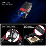 Sovol Comgrow Z1 PRO 20W Desktop Laser Engraver and Cutter