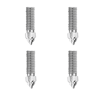 Comgrow T500 3D Printer Hardened Tool Steel Nozzles 0.4/0.6/0.8/1.0mm 4 pcs - SOVOL