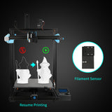 SV03 Direct Drive 3D Printer 350 x 350 x 400 mm Auto Leveling Silent Board